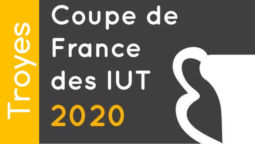 La Coupe de France des IUT à Troyes le 26 mars 2020